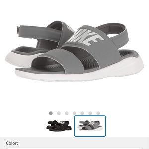 Nike sandals with straps